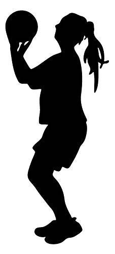 Picniva Basketball Type 12 Removable Vinyl Wall Decal