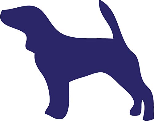Decaltor Beagle Silhouette Dog Vinyl Decal, 5 in