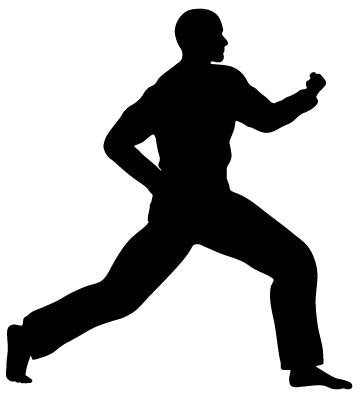Picniva Fighting Sport Style 62 Removable Vinyl Wall Decal