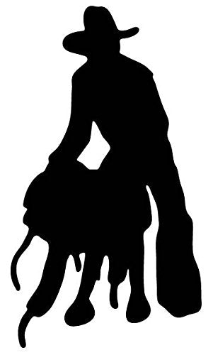 Picniva Cowboy Style 9 Removable Vinyl Wall Decal