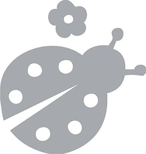 Decaltor Ladybug Vinyl Decal, 5 in, Car Window Sticker