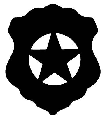 Picniva Badge Style 1 Removable Vinyl Wall Decal - Color: badge style1