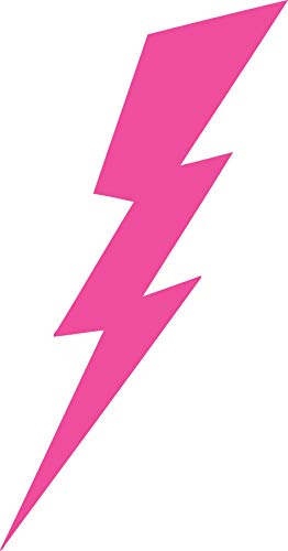 Decaltor Lightning Bolt Vinyl Car Decal, 5 in