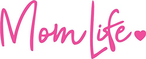 Decaltor Mom Life 5 in Vinyl Decal Laptop Bumper Wall