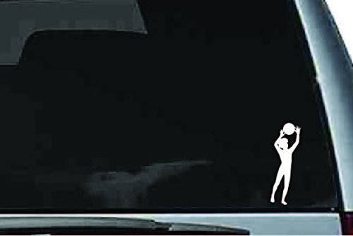 Picniva Soccer Boy Sty3a Vinyl Car Window Decal, Approx 5 in