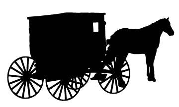 Picniva Carriage Style 7 Removable Vinyl Wall Decal - Color: carriage style7