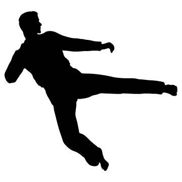 Picniva Fighting Sport Style 111 Removable Vinyl Wall Decal