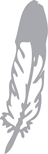 Decaltor Western Indian Feather 5 in Vinyl Decal for Laptop Bumper Wall