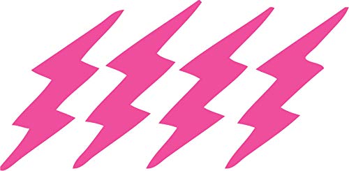 Decaltor Lightning Bicycle Vinyl Decal for Car Window Laptop, 5 in