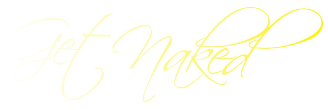 Picniva Get Naked Vinyl Bathroom Wall Decal, Gold Chrome, 20 x 68 in