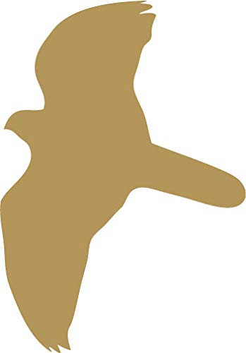 Decaltor Soaring Falcon Hawk Laptop Decal, 5 in