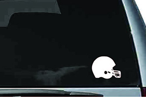 Picniva Football Sty04 Vinyl Car Window Decal, Approx 5 in