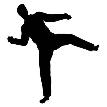 Picniva Fighting Sport Style 139 Removable Vinyl Wall Decal