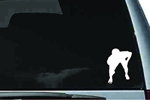Picniva Football Sty14a Vinyl Car Window Decal, Approx 5 in