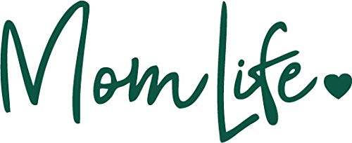 Decaltor Mom Life 5 in Vinyl Decal Laptop Bumper Wall