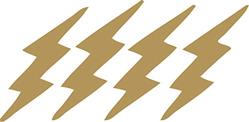 Decaltor Lightning Bicycle Vinyl Decal for Car Window Laptop, 5 in