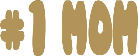 Decaltor Mom Appreciation Vinyl Decal, 5 in, Laptop Sticker