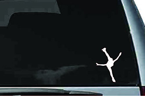 Picniva Skater Sty3 Vinyl Car Window Decal, Approx 5 in