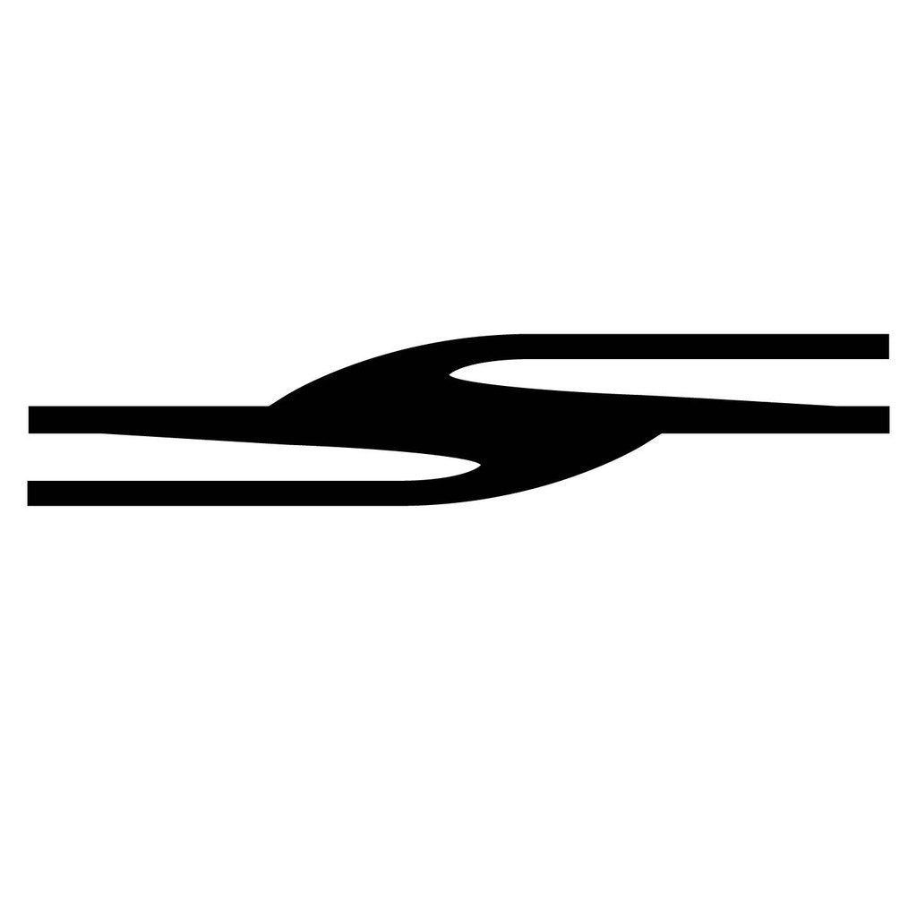 Picniva sty151 Racing Car Body Side Stripes Sticker Decal 2 Pcs