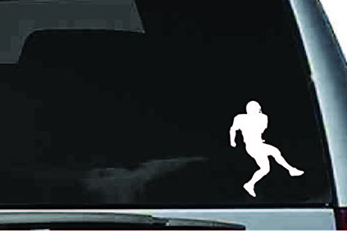 Picniva Football Sty2a Vinyl Car Window Decal, Approx 5 in
