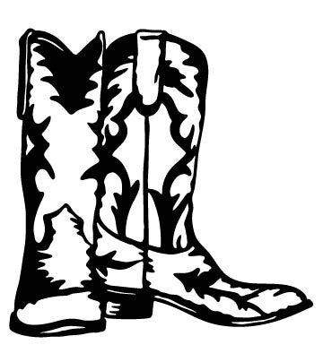 Picniva Boots Removable Vinyl Wall Decal - Color: boots