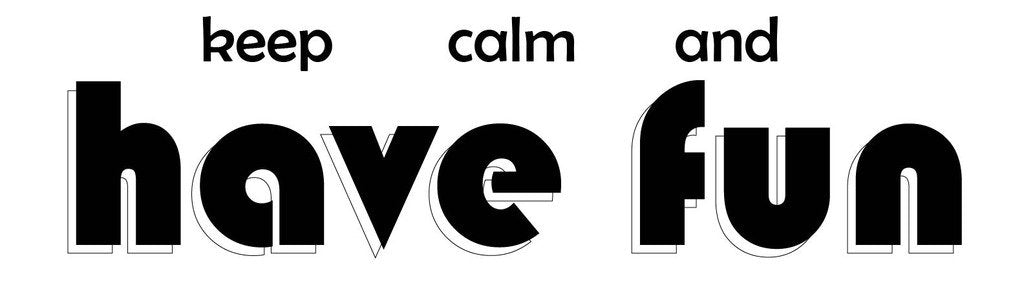 Picniva Keep Calm And Have Fun Quote Removable Vinyl Wall Decal - Color: keep calm and have fun