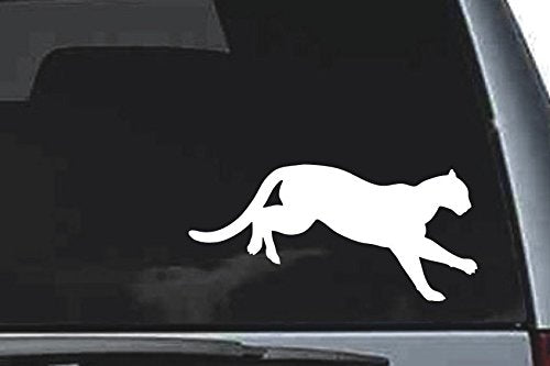 Picniva Mountain Lion Sty6 Vinyl Car Window Decal, Approx 5 in