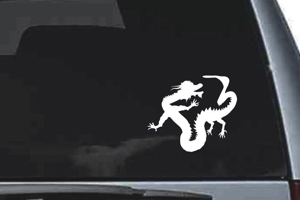 Picniva East Dragon Sty22 Vinyl Car Window Decal, Approx 5 in