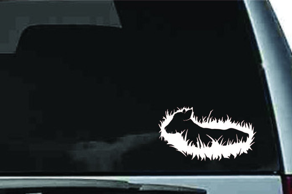 Picniva Cow Sty71 Vinyl Car Window Decal, Approx 5 in