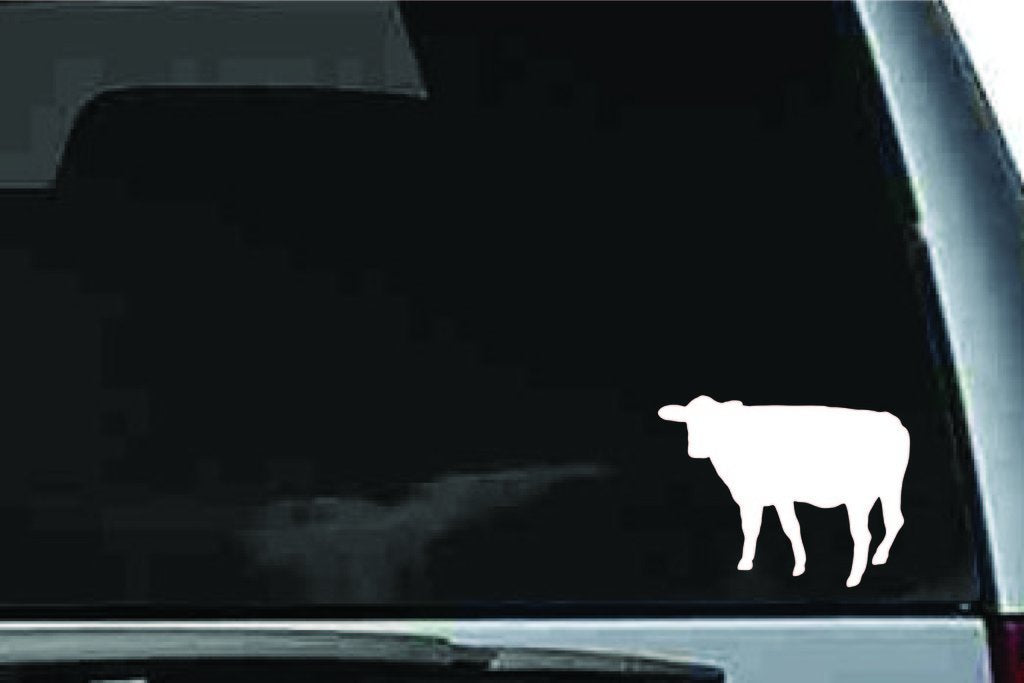 Picniva Cow Sty18 Vinyl Car Window Decal, Approx 5 in