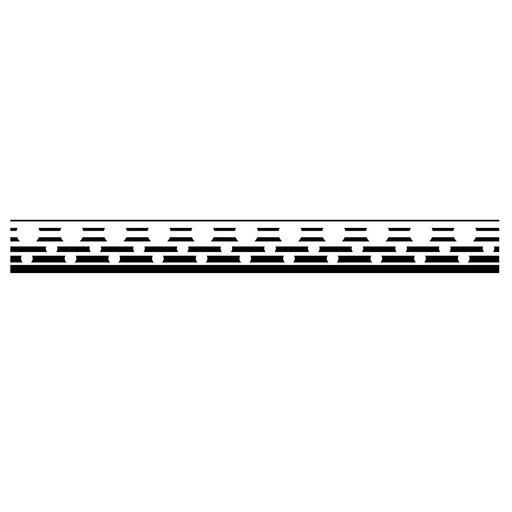 Picniva Style 34 Racing Side Stripe Vinyl Decals, 11 x 101 in, 2 Pc