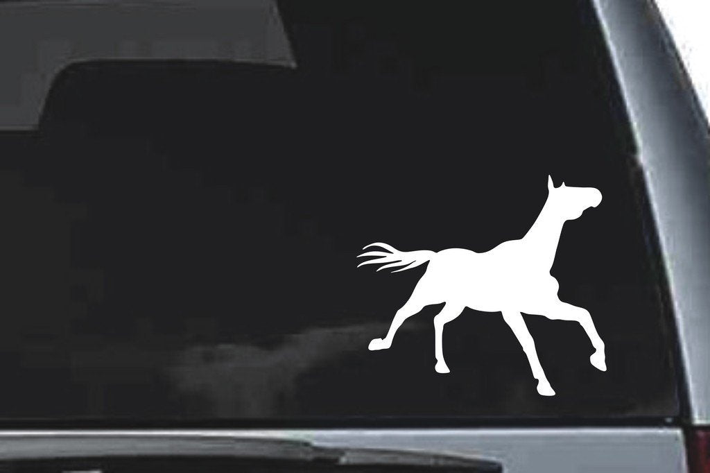 Picniva Horse Sty70 Vinyl Car Window Decal, Approx 5 in