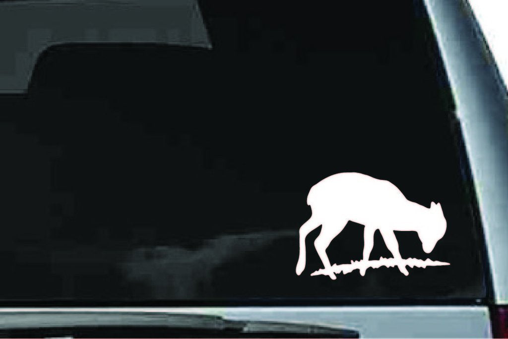 Picniva Deer Sty42 Vinyl Car Window Decal, Approx 5 in