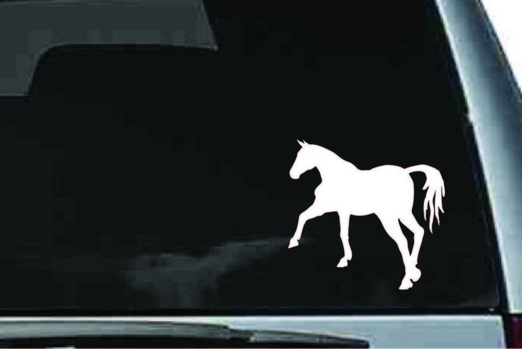 Picniva Horse Sty28a Vinyl Car Window Decal, Approx 5 in