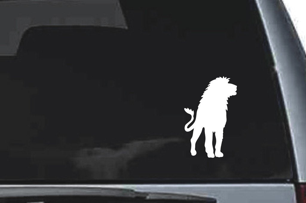 Picniva Leo Sty4 Vinyl Car Window Decal, Approx 5 in