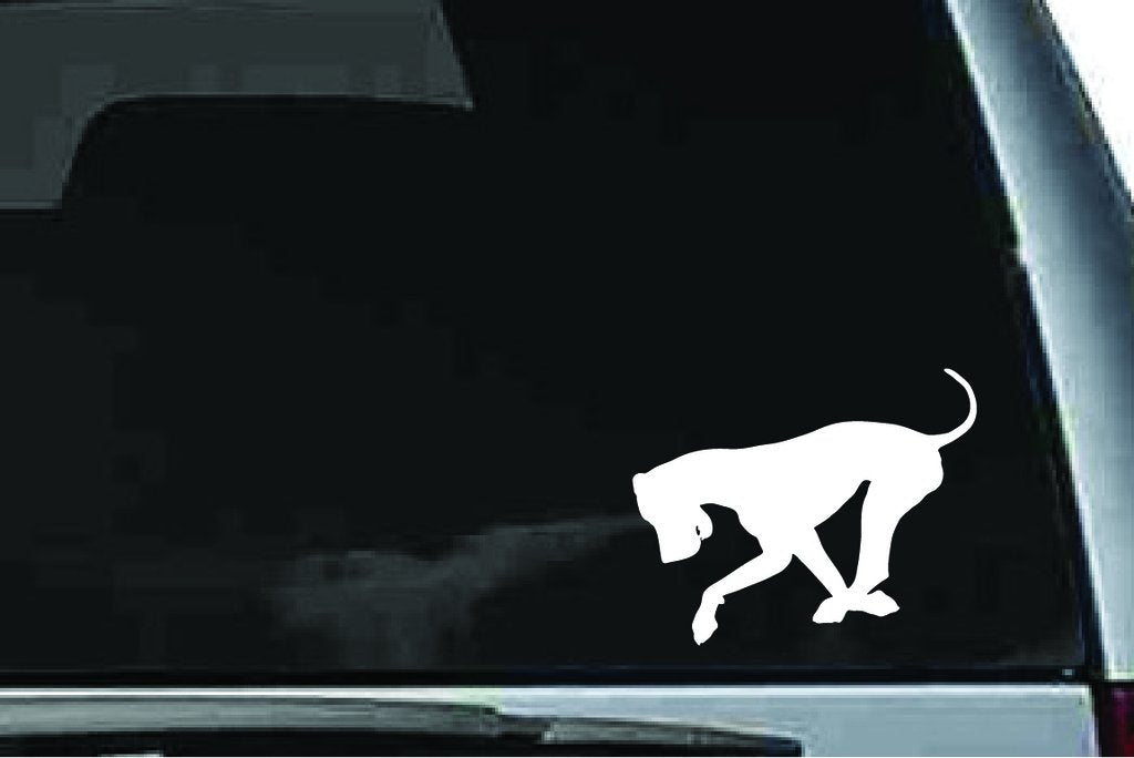 Picniva Great Dane Dog Sty27a Vinyl Car Window Decal, Approx 5 in