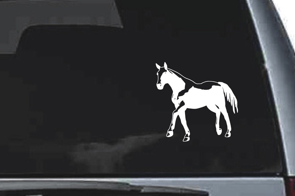 Picniva Horse Sty30 Vinyl Car Window Decal, Approx 5 in