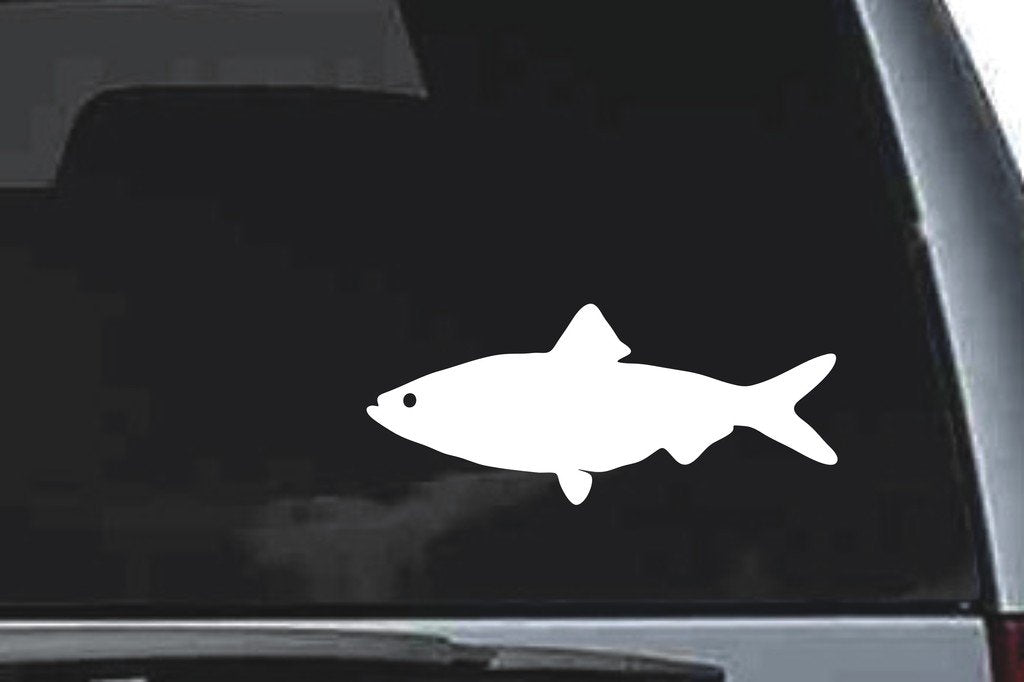 Picniva Fish Sty84 Vinyl Car Window Decal, Approx 5 in