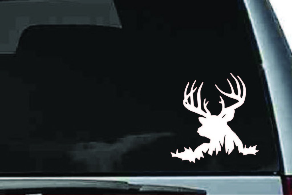 Picniva Buck Sty12 Vinyl Car Window Decal, Approx 5 in
