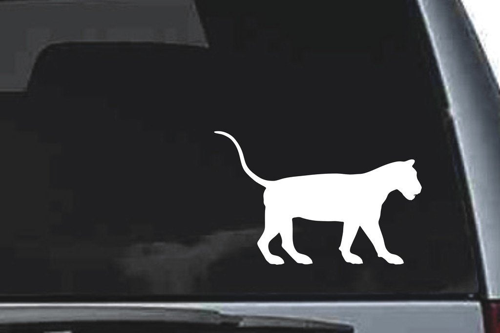 Picniva Tiger Sty14 Vinyl Car Window Decal, Approx 5 in