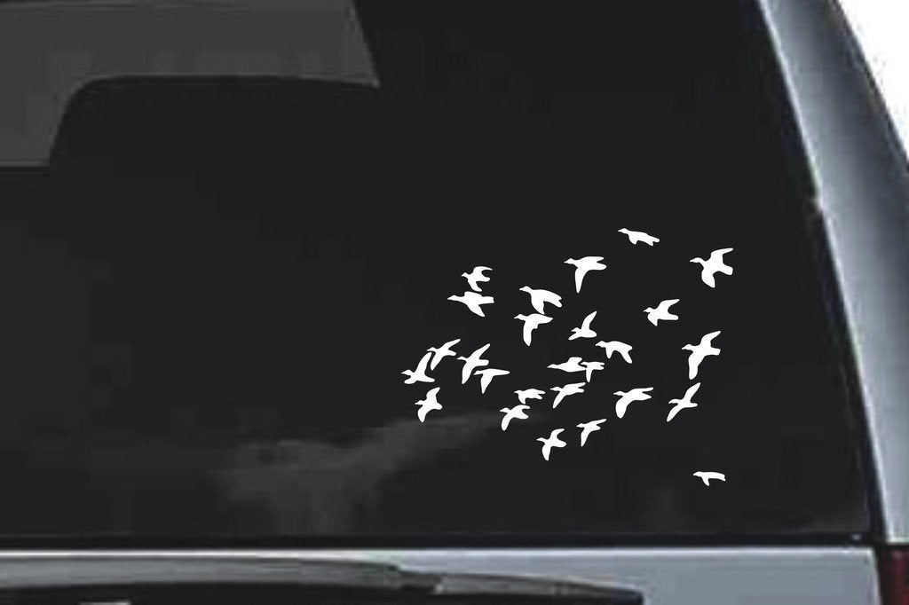 Picniva Duck Stys3 Vinyl Car Window Decal, Approx 5 in