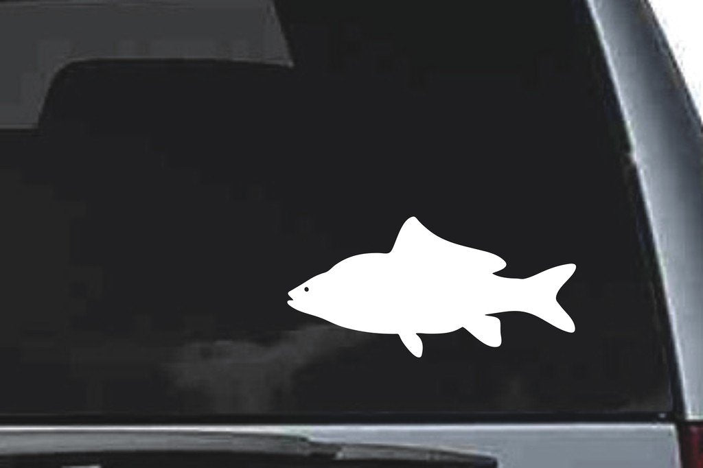 Picniva Fish Sty85 Vinyl Car Window Decal, Approx 5 in