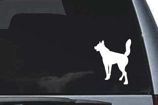 Picniva Wolf Sty40 Vinyl Car Window Decal, Approx 5 in