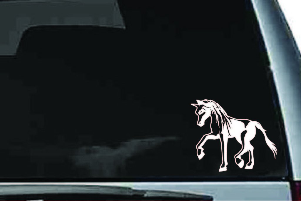 Picniva Pony Sty7 Vinyl Car Window Decal, Approx 5 in