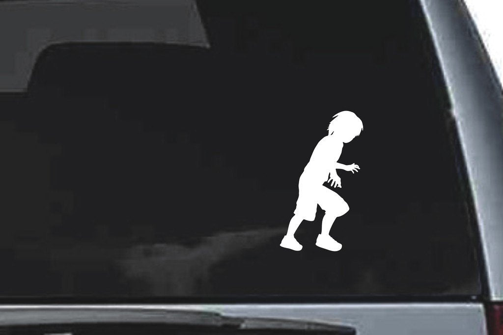 Picniva Boy Sty70 Vinyl Car Window Decal, Approx 5 in
