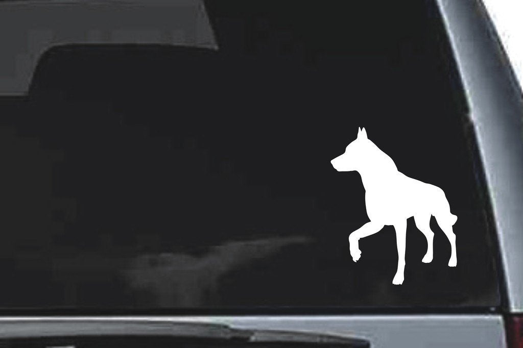 Picniva Wolf Sty6 Vinyl Car Window Decal, Approx 5 in