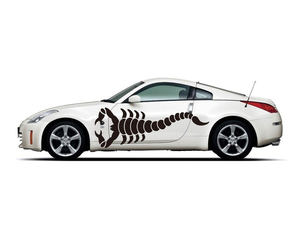 Picniva Style 124 Racing Side Stripe Vinyl Decals, 20 x 57 in, 2 Pc