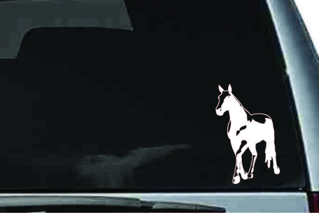 Picniva Horse Sty35 Vinyl Car Window Decal, Approx 5 in