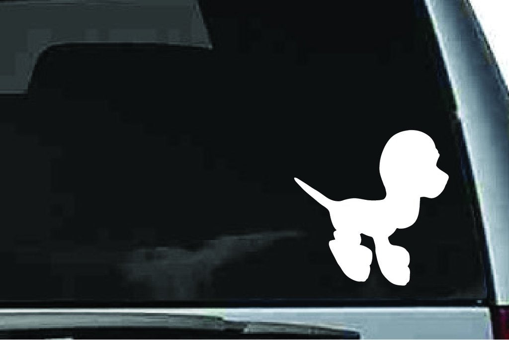 Picniva Dog Stygy2a Vinyl Car Window Decal, Approx 5 in