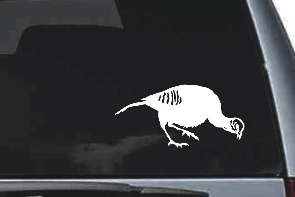 Picniva Turkey Sty12 Vinyl Car Window Decal, Approx 5 in